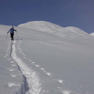 Cours de ski de randonnée débutant en Vallée d’Aoste